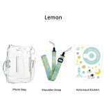 Sacoche de protection pour appareil photo instax mini 11, étui de transport transparent avec bandoulière ... Sacoche de protection pour appareil photo instax mini 11, étui de transport transparent avec bandoulière ...