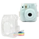 Sacoche transparente pour instax mini 8 / 8 + 9, film avec sangle initiée pour appareil photo instantané, ... Sacoche transparente pour instax mini 8 / 8 + 9, film avec sangle initiée pour appareil photo instantané, ...