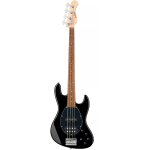 Sadowsky metroline 21 - fret vintage m / j bass (red alder) solid black basse electrique pearl high polish ...