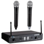 Samson concert 288m - syst�me uhf - double canal - deux micros main - double antenne  true diversity