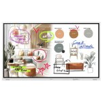 Samsung flip wm75fx - 75  wmfx series �cran lcd r�tro - �clair� par led - �ducation / entreprise - avec ...