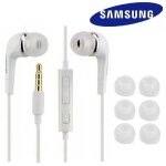 Samsung hs3303we ecouteurs casque avec mic pour samsung s2 s3 s4 s5 s6 s6 edge - blanc