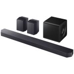 Samsung hw - q930f (2025), 9. 1. 4ch dolby atmos soundbar with wireless subwoofer rear speaker kit, black ...