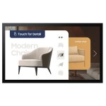 Samsung qm32c - t - 32  qmc - t series �cran lcd r�tro - �clair� par led - signal�tique num�rique interactive ...