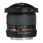Samyang 8mm f3. 5 umc cs ii pour pentax