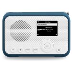 Sangean wfr - 39 portable bleu et blanc