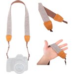 Sangle appareil photo - courroie de cou et d'paule, bandoulire design moderne, tissu en toile, idal ...