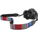 Sangle pour cam�ra, ceinture de cou en toile de coton tress�e avec bandouli�re r�glable pour tous les ...