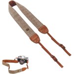Sangle pour camra, ceinture de cou en toile de coton tresse avec bandoulire rglable pour tous les ...