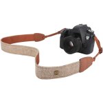 Sangle pour cam�ra, ceinture de cou en toile de coton tress�e avec bandouli�re r�glable pour tous les ...