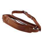 Sangle ceinture epaulette rglable vintage guitare sangles - couleur marron