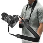 Sangle de cou lastique rglable en noprne, 1 pice, sangle de haute qualit pour appareil photo, pour ...