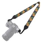 Sangle de cou d'�paule de s�rie multicolore de style ethnique r�tro pour appareil photo reflex num�rique ...