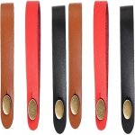 Sangle de cou pour guitare, basse et ukull avec boucle - marron / noir