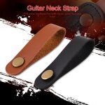 Sangle de cou de guitare, boucle de cou, ceinture de tête en cuir, verrouillage sûr, léger, elément de ... Sangle de cou de guitare, boucle de cou, ceinture de tête en cuir, verrouillage sûr, léger, elément de ...