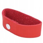 Sangle de cou de guitare en cuir microfibre