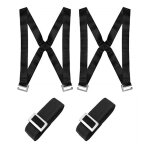 Sangle de dmnagement jusqu' 360 kg, sangle de portage noire pour piano et meubles lourds (2 harnais ...