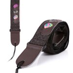 Sangle de guitare 1pc avec médiator réglable type universel pour guitares acoustiques / electriques / ... Sangle de guitare 1pc avec médiator réglable type universel pour guitares acoustiques / electriques / ...