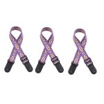 Sangle de guitare pour guitare acoustique, guitare electrique et guitare basse, a