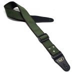Sangle pour guitare acoustique electrique, en nylon, epaule rglable, extrmits en cuir, 88cm - 140cm, ...