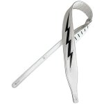 Sangle de guitare en cuir motif d'clair unique sangle de basse electrique acoustique confortable accs ...