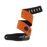 Sangle de guitare en cuir nubuck souple rglable rembourre pour basse guitare electrique