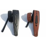 Sangle de guitare en cuir pu gaufr longueur rglable pour guitares acoustiques basse electrique, marron ...