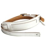 Sangle de guitare electrique en cuir et en mtal, boucle durable, coussinet d'paule, sangles de guitare ...