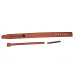 Sangle de guitare electrique universelle en cuir pu avec broderie double face pour basse, rose