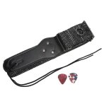 Sangle de guitare installation facile et confortable accessoires portables enti�rement fixes avec m�diators ...