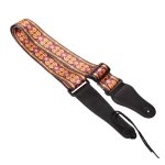 Sangle de guitare en nylon pour guitare et basse acoustique, multicolore réglable Sangle de guitare en nylon pour guitare et basse acoustique, multicolore réglable