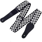 Sangle de guitare a longueur rglable pour guitares acoustiques, electriques et basses