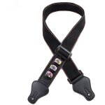 Sangle de guitare rglable avec porte - mdiators, mdiators et ceinture d'paule souple