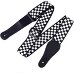 Sangle de guitare, sangle de guitare r�glable pour guitare acoustique, electrique, basse