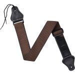 Sangle de guitare rglable en coton guitare electrique bandoulire courroie de guitare confortable avec ...