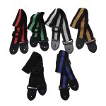 Sangle de guitare rglable couleur nylon sangle de guitare electrique acoustique rglable sangle de guitare ...