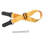 Sangle de guitare universelle en cuir et nylon souple, corde pour guitare acoustique classique, basse ...