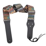 Sangle de guitare universelle r�glable en nylon, plusieurs styles pour guitare electrique / acoustique ...