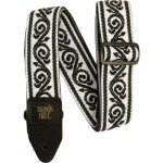 Sangle jacquard black vine