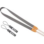 Sangle rglable pour appareil photo - sangle de cou fine - convient pour les appareils photo reflex numriques ...