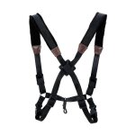 Sangle de saxophone, sangle en cuir universelle a double epaule pour saxophone, sangle de harnais rembourrée ... Sangle de saxophone, sangle en cuir universelle a double epaule pour saxophone, sangle de harnais rembourrée ...