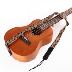 Sangle de ukull - 2 pcs accessoires d'instruments de musique tresss par