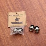 Sangle de verrouillage de guitare, 2 pièces, antidérapant, bouton métallique, queue de clou, pour guitare ... Sangle de verrouillage de guitare, 2 pièces, antidérapant, bouton métallique, queue de clou, pour guitare ...
