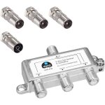 Sat - bk - fm - répartiteur 3 voies (3 voies) 5 - 2400 mhz - compatible numérique et analogique - entièrement ... Sat - bk - fm - répartiteur 3 voies (3 voies) 5 - 2400 mhz - compatible numérique et analogique - entièrement ...