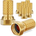 Sat fiche f plaquée or 10x f - stecker Sat fiche f plaquée or 10x f - stecker