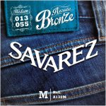 Savarez a130m medium cordes pour guitare folk acoustique 13 - 55