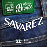 Savarez a130xl extra light cordes pour guitare folk acoustique 10 - 47