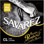 Savarez a140cl custom light cordes pour guitare folk acoustique 11 - 52 Savarez a140cl custom light cordes pour guitare folk acoustique 11 - 52