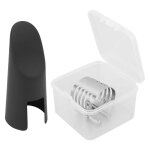 Sax ligature fastener saxophone embouchure remplacement instruments de musique accessoires avec boîte ... Sax ligature fastener saxophone embouchure remplacement instruments de musique accessoires avec boîte ...