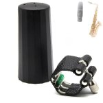 Sax tnor - plaque rsonnante en mtal, pour saxophone, ligature en baklite, bb clarinette, clip de ...
